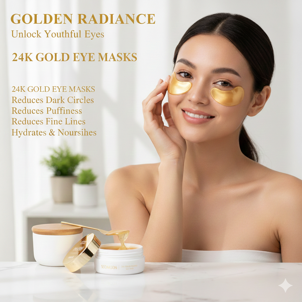 Gold Collagen Under-Eye Patches - 60 Patches