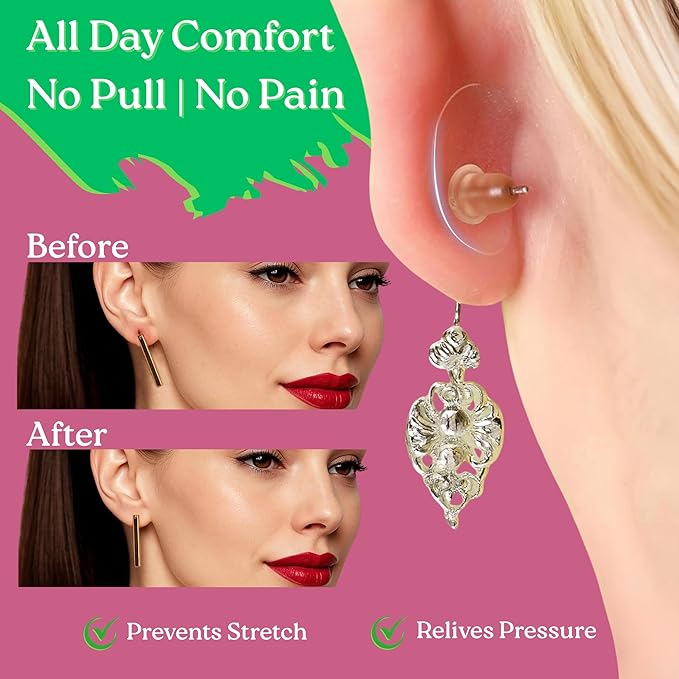 Earlobe Support Mega Pack ( 100 Pcs )