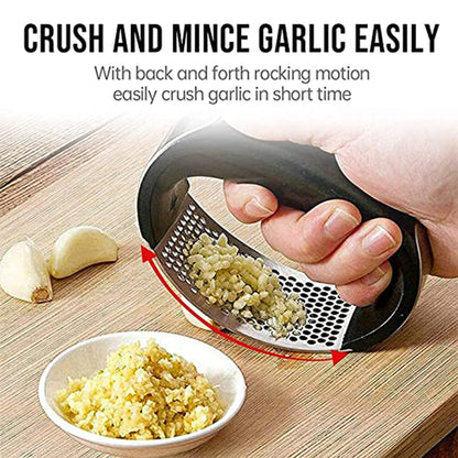 “SmashMaster Pro: Universal Kitchen Crusher for Garlic, Ginger, Nuts, Herbs & More! Heavy-Duty Stainless Steel – 10-Second Prep, Zero Hassle!”